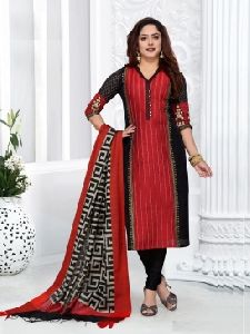 cotton silk salwar kameez