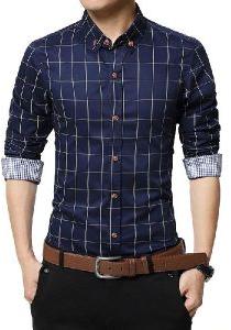 Mens Checkered Shirts