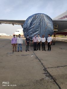 Air plane engines tarpaulin covers