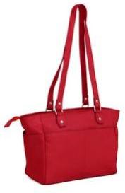 Ladies Red Leather Shoulder Bag