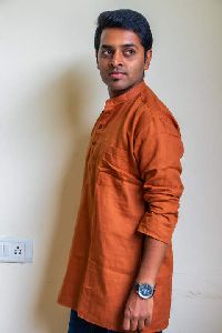 Mens Brown Kurta