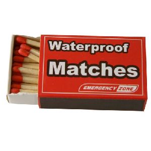 water proof matches