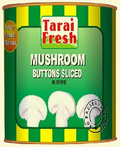 Button Sliced Mushroom In Brine