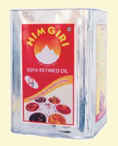 Soyabean Refined Oil - 15 L Tin