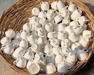 White Ceramic Cups