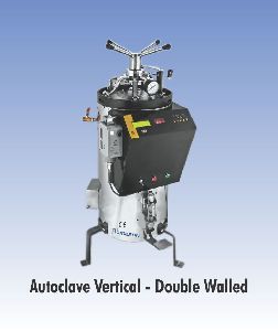 Vertical Double Walled Autoclave