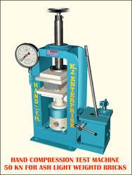 Hand Operated Concrete Testing Machine