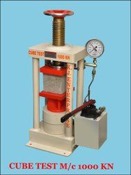 Hand operated Cube Testing Machine