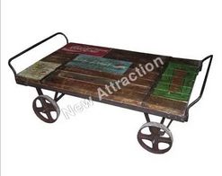 Recycled Wooden Trolley