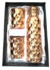 Diamond Copper Bottle Gift Set