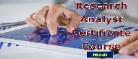 Research Analyst Certification Course