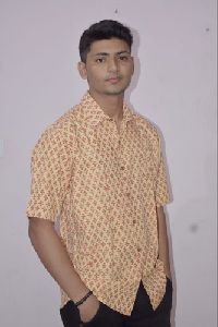 Mens Printed Cotton Shirts