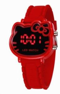 Kids Red Wrist Watch