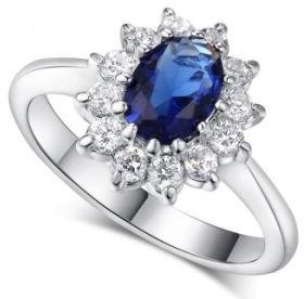 Ladies Princess Kate Style Ring