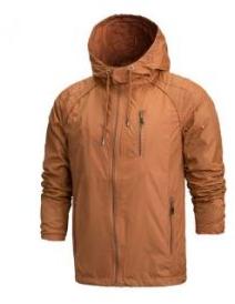 Mens Hooded Leather Jacket