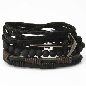 mens leather bracelet