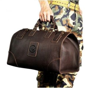 Mens Leather Duffel Bag