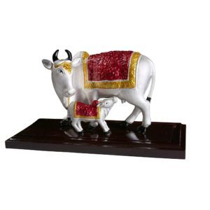Silver Cow Calf Idol