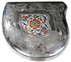 Silver Elaichi Supari Box