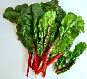 Organic Chard Leaves