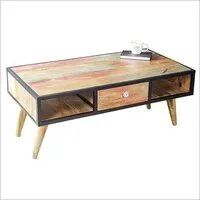 Hard Wood Tea Coffee Table With Drawer