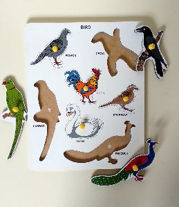 Wooden Bird Puzzle