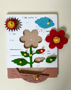 Wooden Plant Of Growth Puzzle