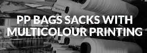 multicolour printing pp bags