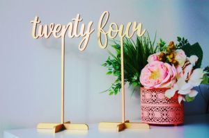 Gold Table Numbers