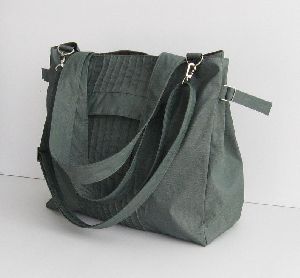 Grey Water-Resistant Bag