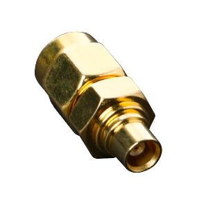 sma plug to mcx female connector