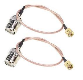 SMA SO239 Cable RG316 15CM With SMA Male To UHF Female