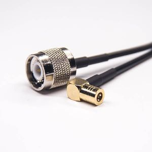 SMB Male Right Angle To TNC Straight Assembly Cable