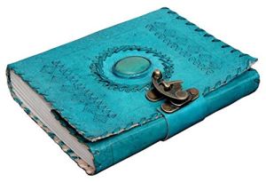 handmade c lock 7 inches leather diary journal