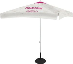 advertising umbrella