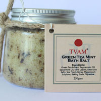 Green Tea Mint Bath Salt