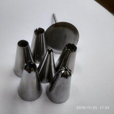 6 piece rose nail cake decorating cake nozzles set