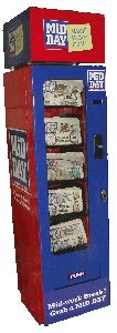 newspaper vending machine