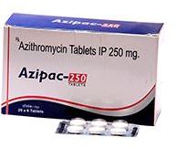 Azipac 250mg Tablets