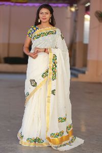 Kerala cotton Saree