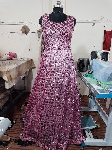 Ladies Party Wear Gown