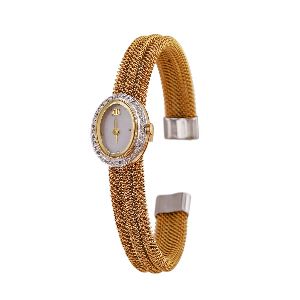 Ladies Gold Bracelet Watch