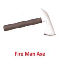 fire man axe