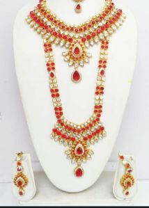 Kadi kundan bridal necklace