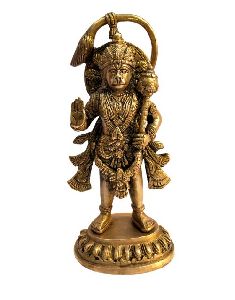 Brass Hanuman Statue