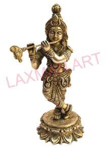 Brass Krishna Statue