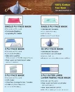 Washable face mask