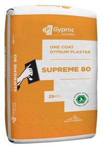 Gyproc Supreme 80 gypsum powder