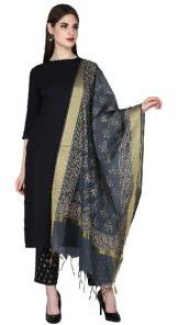 Ladies Hand Block Printed Dupatta