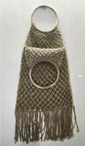 Macrame tote bag